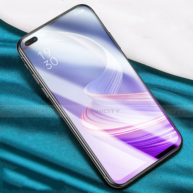 Oppo A92s 5G用アンチグレア ブルーライト 強化ガラス 液晶保護フィルム Oppo クリア