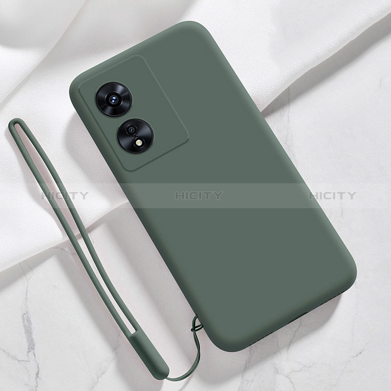 Oppo A98 5G用360度 フルカバー極薄ソフトケース シリコンケース 耐衝撃 全面保護 バンパー S03 Oppo 