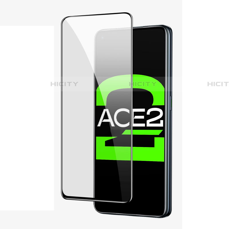 Oppo Ace2用強化ガラス フル液晶保護フィルム F02 Oppo ブラック