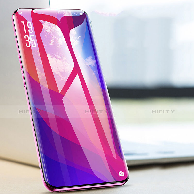 Oppo Find X用高光沢 液晶保護フィルム フルカバレッジ画面 F01 Oppo クリア