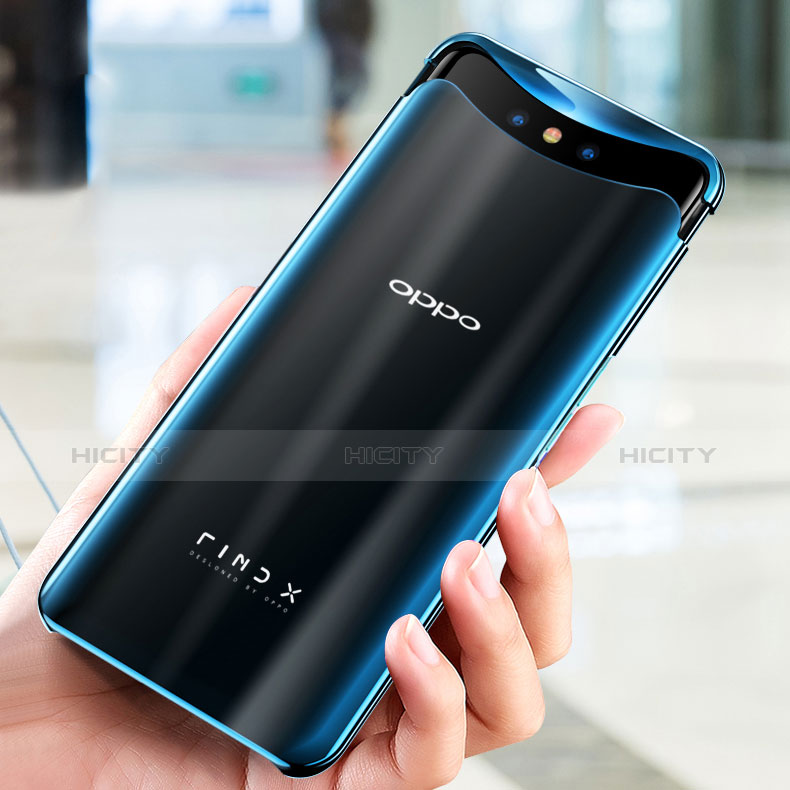 Oppo Find X Super Flash Edition用極薄ソフトケース シリコンケース 耐衝撃 全面保護 クリア透明 H03 Oppo 