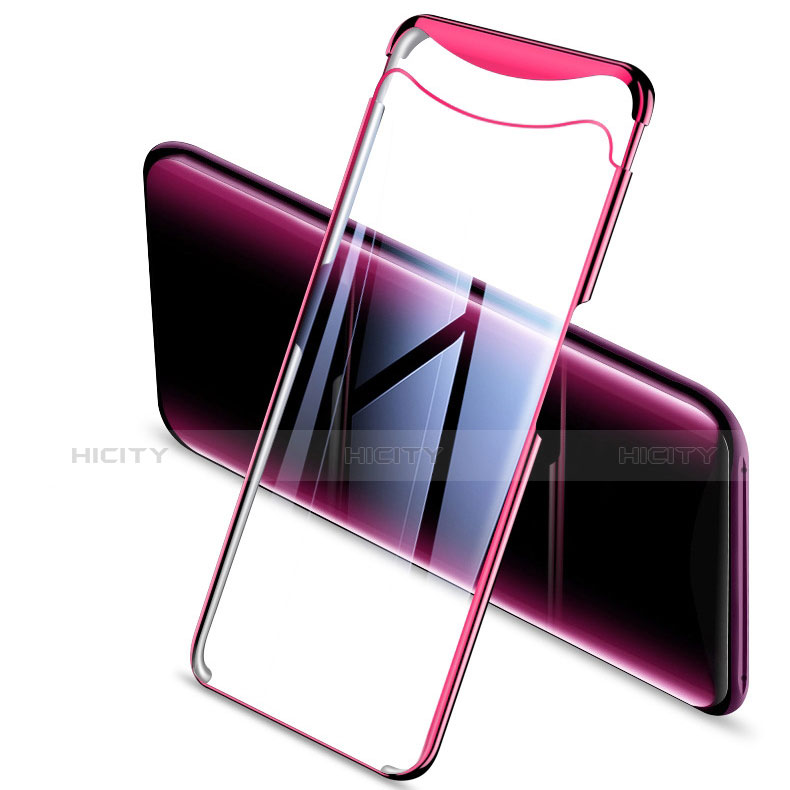 Oppo Find X Super Flash Edition用極薄ソフトケース シリコンケース 耐衝撃 全面保護 クリア透明 H04 Oppo 