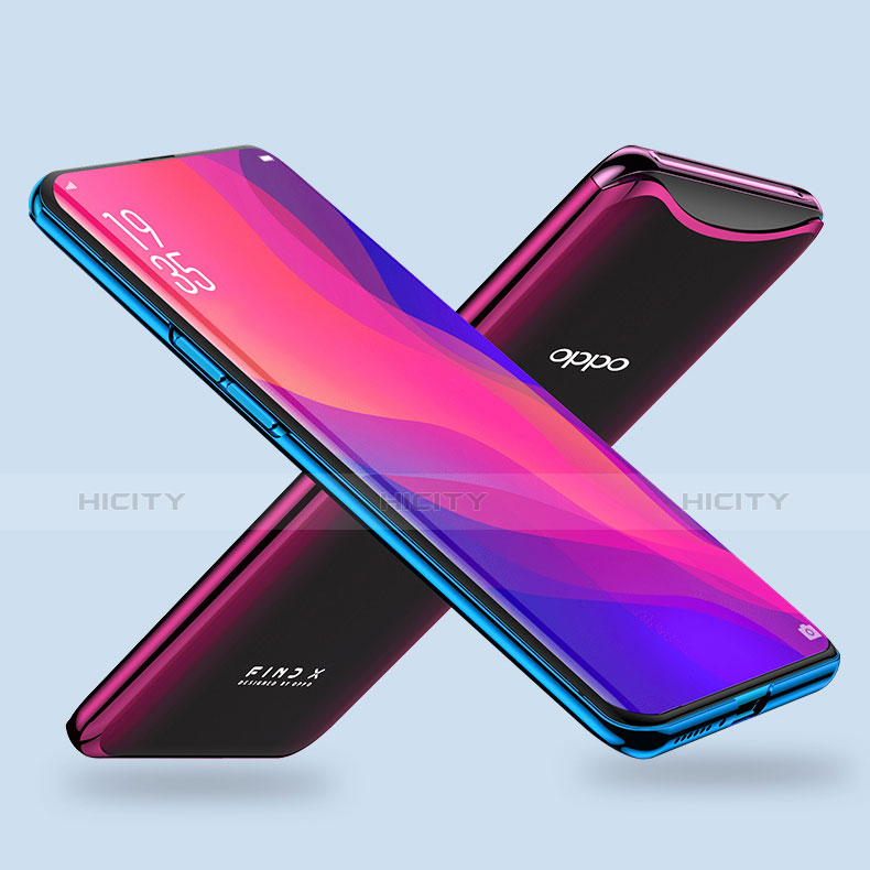 Oppo Find X Super Flash Edition用極薄ソフトケース シリコンケース 耐衝撃 全面保護 クリア透明 H01 Oppo 