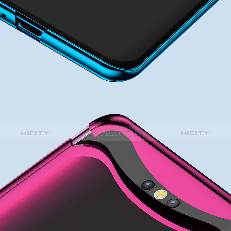 Oppo Find X Super Flash Edition用極薄ソフトケース シリコンケース 耐衝撃 全面保護 クリア透明 H02 Oppo 