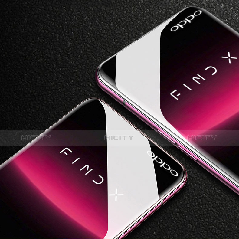 Oppo Find X Super Flash Edition用高光沢 液晶保護フィルム フルカバレッジ画面 R01 Oppo クリア