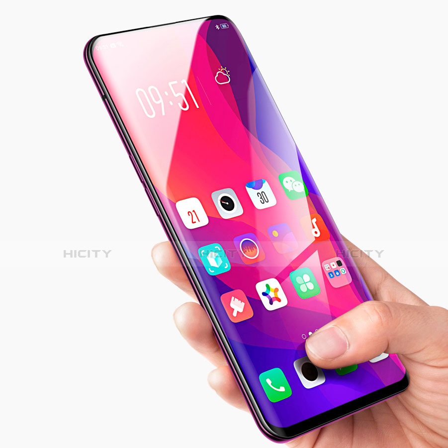Oppo Find X Super Flash Edition用高光沢 液晶保護フィルム フルカバレッジ画面 アンチグレア ブルーライト Oppo クリア
