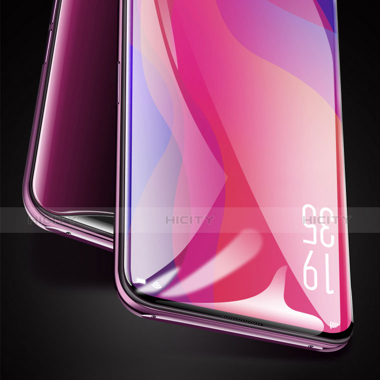 Oppo Find X Super Flash Edition用高光沢 液晶保護フィルム フルカバレッジ画面 アンチグレア ブルーライト Oppo クリア