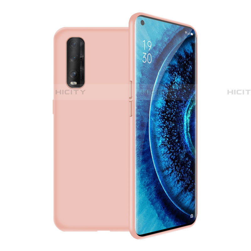 Oppo Find X2用360度 フルカバー極薄ソフトケース シリコンケース 耐衝撃 全面保護 バンパー S02 Oppo 