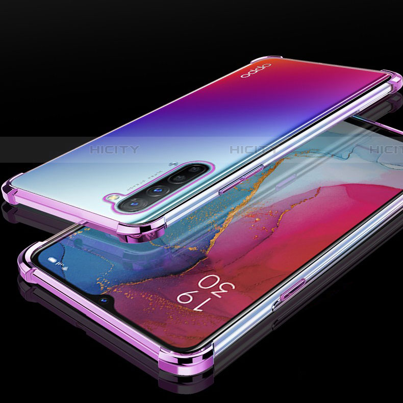 Oppo Find X2 Lite用極薄ソフトケース シリコンケース 耐衝撃 全面保護 クリア透明 S01 Oppo 