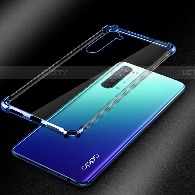 Oppo Find X2 Lite用極薄ソフトケース シリコンケース 耐衝撃 全面保護 クリア透明 S01 Oppo 