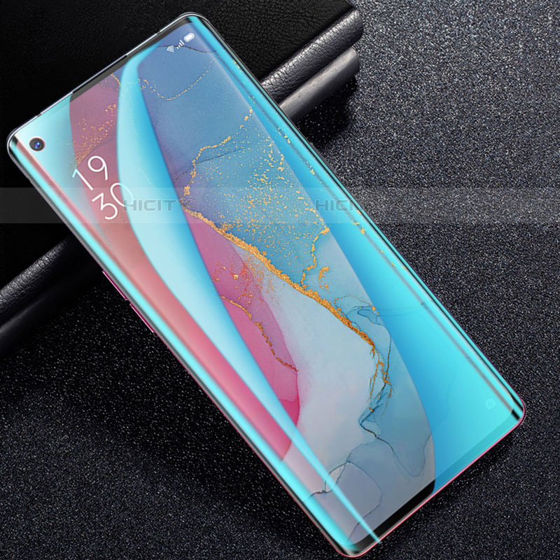Oppo Find X2 Neo用高光沢 液晶保護フィルム フルカバレッジ画面 F01 Oppo クリア