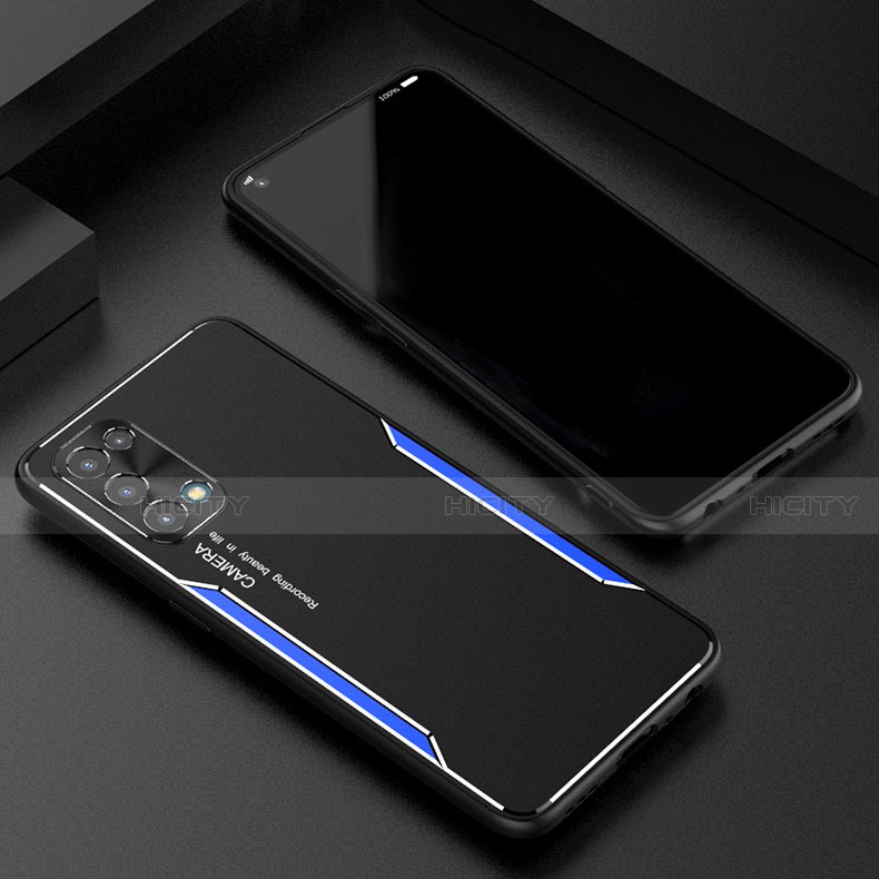 Oppo Find X3 Lite 5G用ケース 高級感 手触り良い アルミメタル 製の金属製 カバー M01 Oppo 