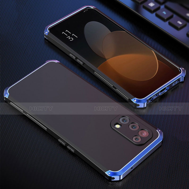 Oppo Find X3 Lite 5G用360度 フルカバー ケース 高級感 手触り良い アルミメタル 製の金属製 Oppo 