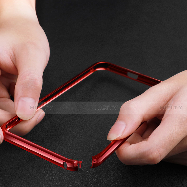 Oppo Find X3 Lite 5G用ケース 高級感 手触り良い アルミメタル 製の金属製 360度 フルカバーバンパー 鏡面 カバー M05 Oppo 