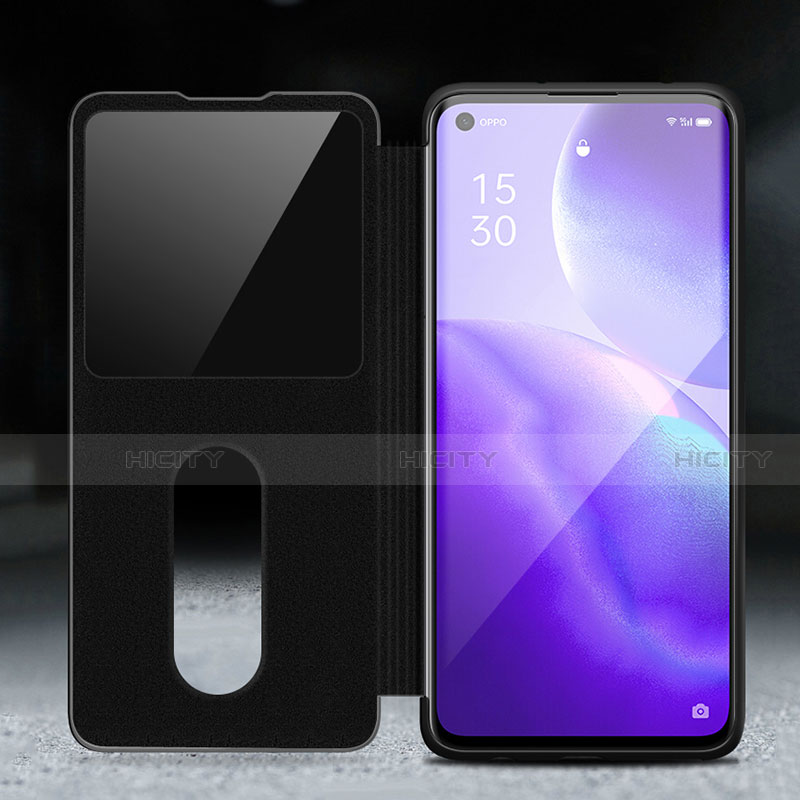 Oppo Find X3 Lite 5G用手帳型 レザーケース スタンド カバー Oppo 