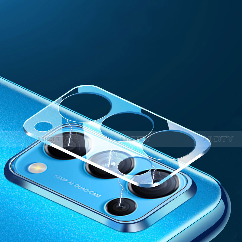 Oppo Find X3 Lite 5G用強化ガラス カメラプロテクター カメラレンズ 保護ガラスフイルム C02 Oppo クリア
