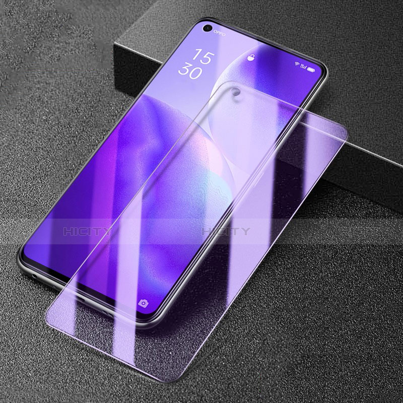 Oppo Find X3 Lite 5G用アンチグレア ブルーライト 強化ガラス 液晶保護フィルム B03 Oppo クリア