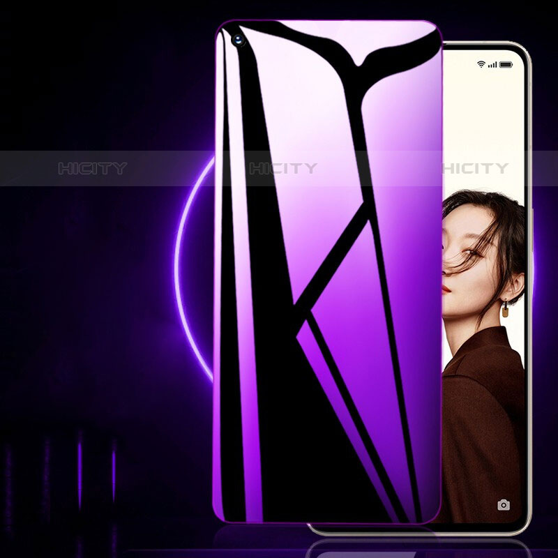 Oppo Find X3 Pro 5G用アンチグレア ブルーライト 強化ガラス 液晶保護フィルム B04 Oppo クリア