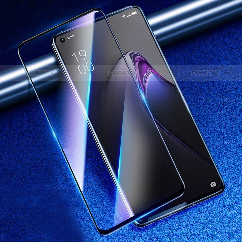 Oppo Find X3 Pro 5G用強化ガラス フル液晶保護フィルム F03 Oppo ブラック