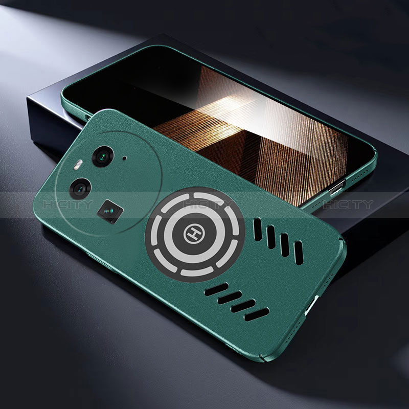 Oppo Find X6 5G用ハードケース プラスチック 質感もマット カバー Mag-Safe 磁気 Magnetic Oppo 