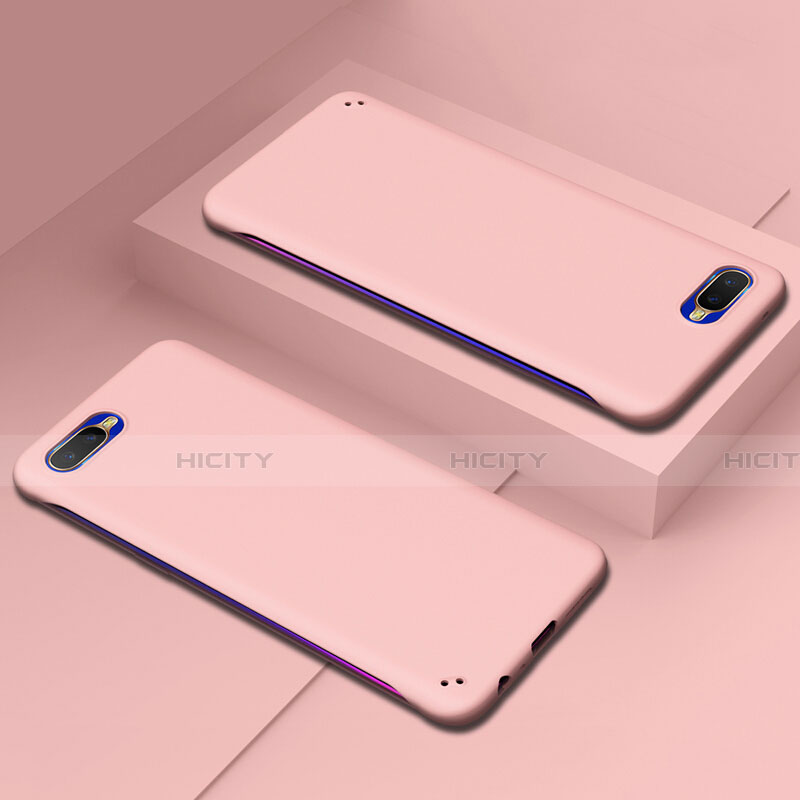 Oppo K1用ハードケース プラスチック 質感もマット カバー P02 Oppo ピンク