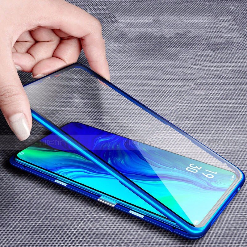 Oppo K3用ケース 高級感 手触り良い アルミメタル 製の金属製 360度 フルカバーバンパー 鏡面 カバー Oppo 