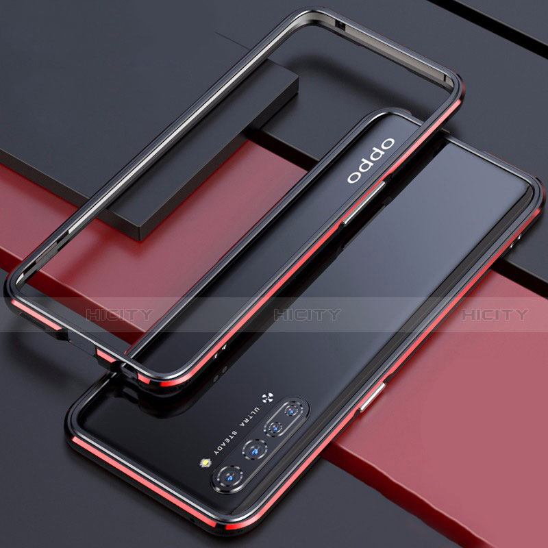 Oppo K7 5G用ケース 高級感 手触り良い アルミメタル 製の金属製 バンパー カバー Oppo 
