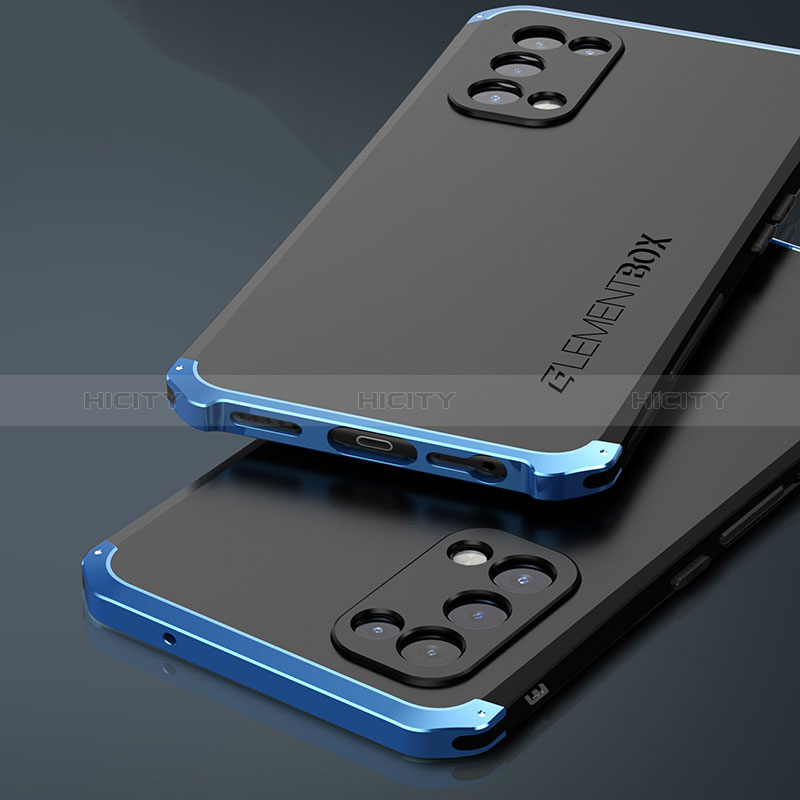 Oppo K9 5G用360度 フルカバー ケース 高級感 手触り良い アルミメタル 製の金属製 Oppo 