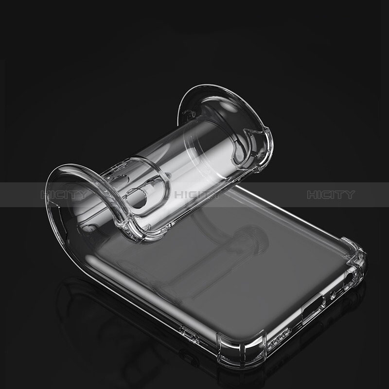 Oppo K9S 5G用極薄ソフトケース シリコンケース 耐衝撃 全面保護 クリア透明 T03 Oppo クリア