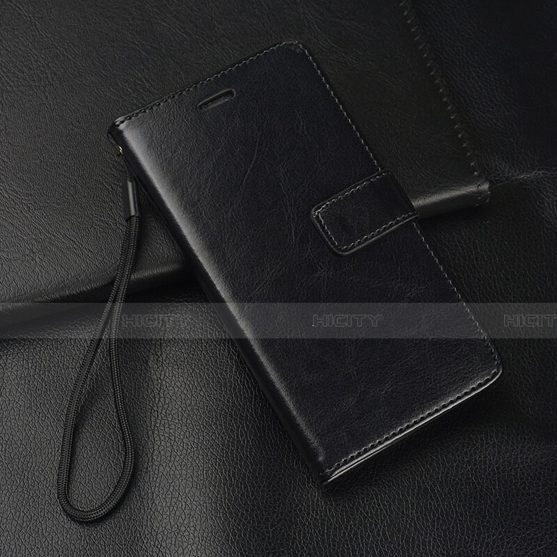 Oppo R15X用手帳型 レザーケース スタンド カバー T04 Oppo ブラック