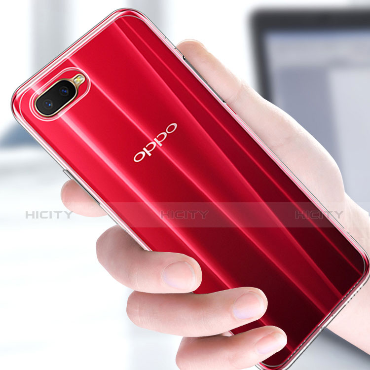 Oppo R17 Neo用極薄ソフトケース シリコンケース 耐衝撃 全面保護 クリア透明 カバー Oppo クリア