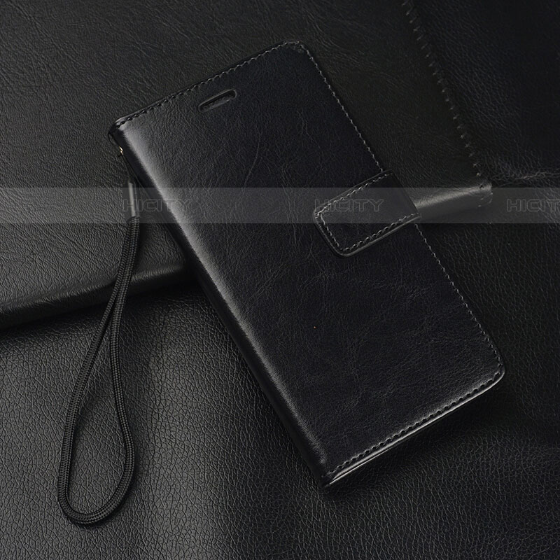 Oppo R17 Neo用手帳型 レザーケース スタンド カバー T04 Oppo ブラック