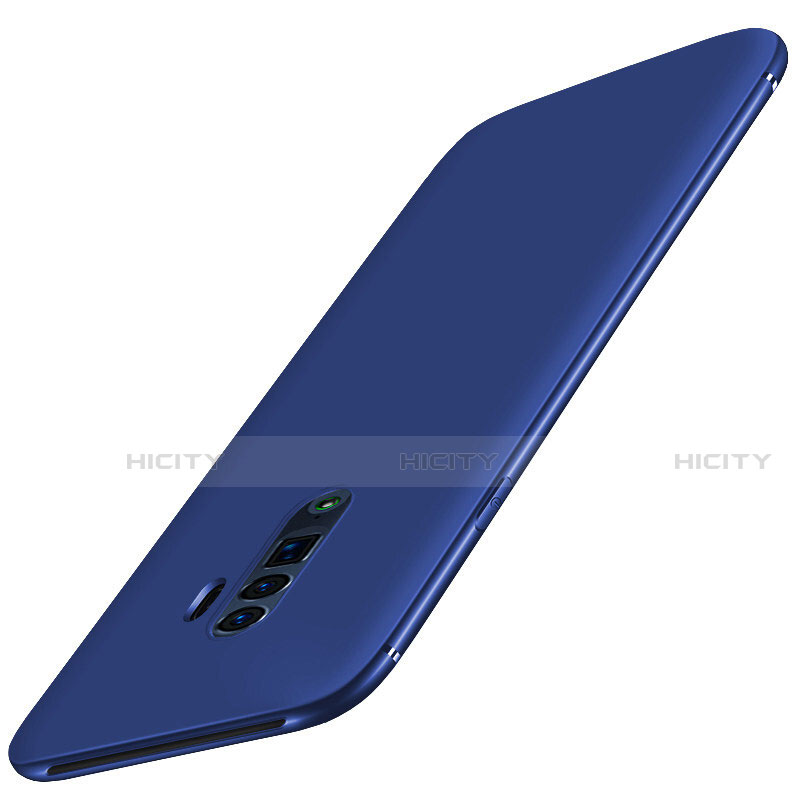 Oppo Reno 10X Zoom用極薄ソフトケース シリコンケース 耐衝撃 全面保護 S01 Oppo ネイビー