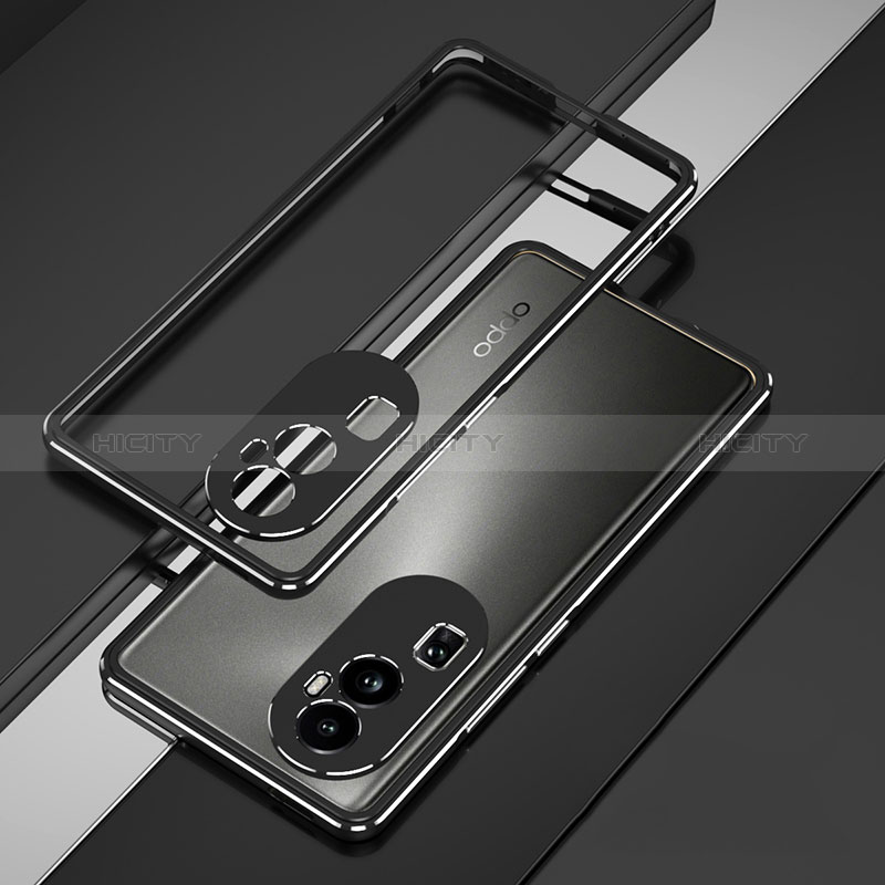 Oppo Reno10 Pro+ Plus 5G用ケース 高級感 手触り良い アルミメタル 製の金属製 バンパー カバー JZ1 Oppo 