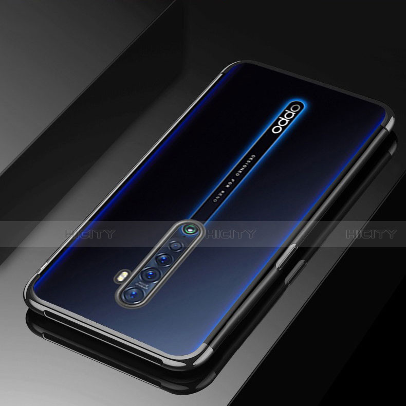 Oppo Reno2用極薄ソフトケース シリコンケース 耐衝撃 全面保護 クリア透明 H03 Oppo 