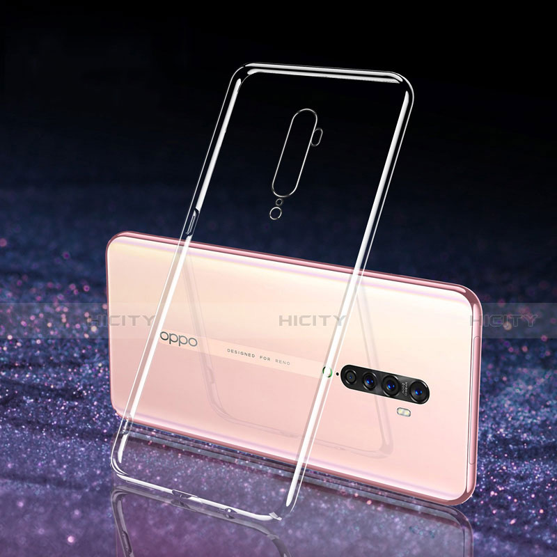 Oppo Reno2用ハードカバー クリスタル クリア透明 H04 Oppo 