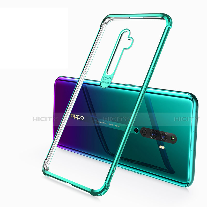 Oppo Reno2 Z用極薄ソフトケース シリコンケース 耐衝撃 全面保護 クリア透明 H02 Oppo 