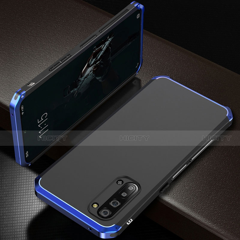 Oppo Reno3用ケース 高級感 手触り良い アルミメタル 製の金属製 カバー T01 Oppo 