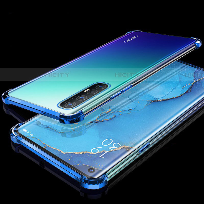 Oppo Reno3 Pro用極薄ソフトケース シリコンケース 耐衝撃 全面保護 透明 H04 Oppo 