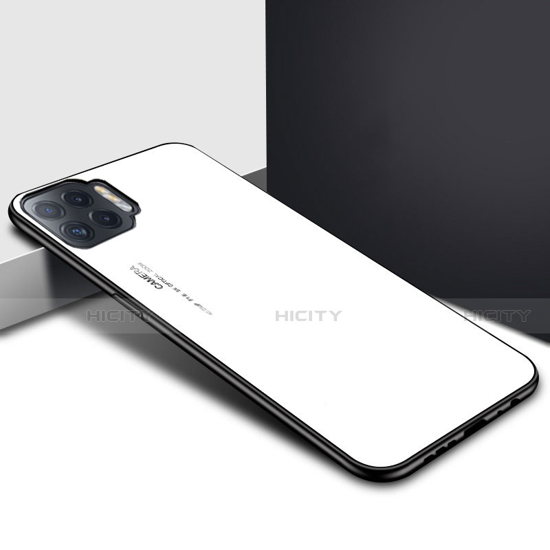 Oppo Reno4 Lite用ハイブリットバンパーケース プラスチック 鏡面 カバー Oppo 