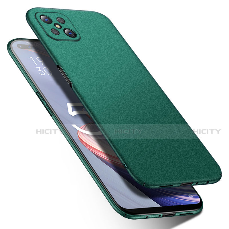 Oppo Reno4 Z 5G用ハードケース プラスチック 質感もマット カバー M01 Oppo グリーン