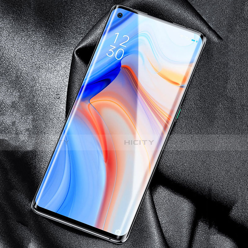 Oppo Reno5 Pro 5G用高光沢 液晶保護フィルム フルカバレッジ画面 Oppo クリア