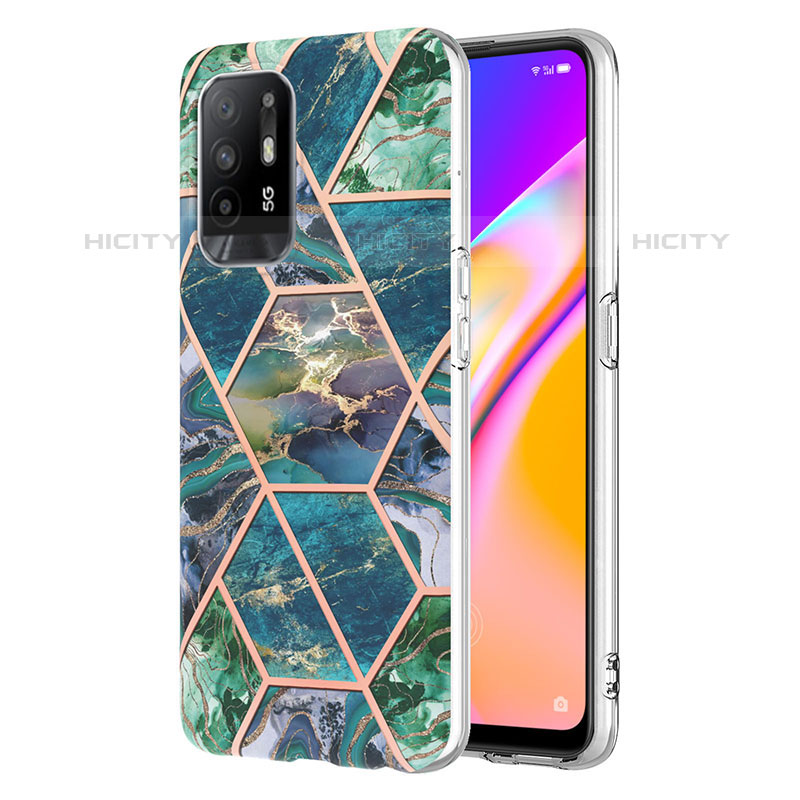 Oppo Reno5 Z 5G用シリコンケース ソフトタッチラバー バタフライ パターン カバー Y01B Oppo 