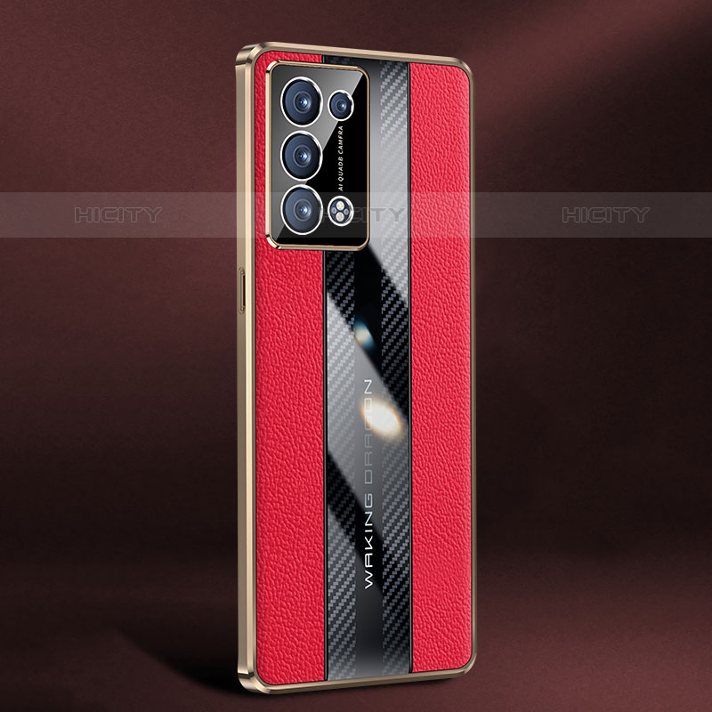 Oppo Reno6 Pro+ Plus 5G用ケース 高級感 手触り良いレザー柄 JB3 Oppo 