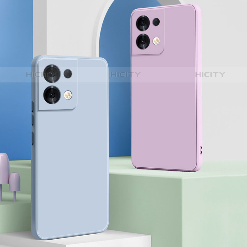 Oppo Reno8 Pro 5G用360度 フルカバー極薄ソフトケース シリコンケース 耐衝撃 全面保護 バンパー S07 Oppo 