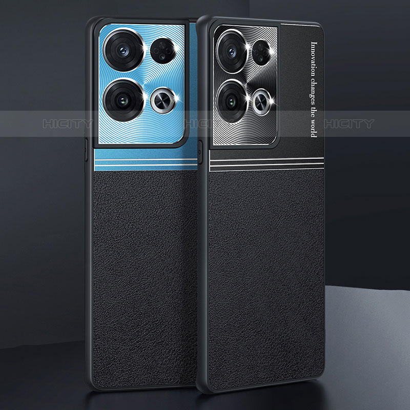 Oppo Reno8 Pro+ Plus 5G用ケース 高級感 手触り良い メタル兼シリコン バンパー Oppo 