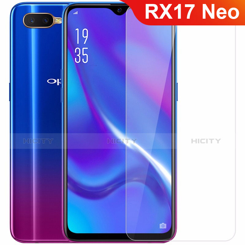 Oppo RX17 Neo用強化ガラス 液晶保護フィルム Oppo クリア