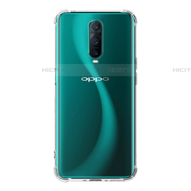 Oppo RX17 Pro用極薄ソフトケース シリコンケース 耐衝撃 全面保護 クリア透明 M01 Oppo クリア