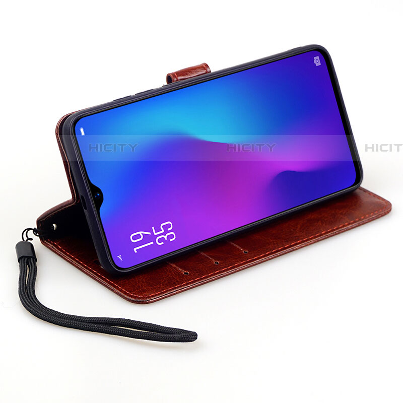 Oppo RX17 Pro用手帳型 レザーケース スタンド カバー T03 Oppo 