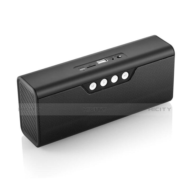 Bluetoothミニスピーカー ポータブルで高音質 ポータブルスピーカー S17 ブラック